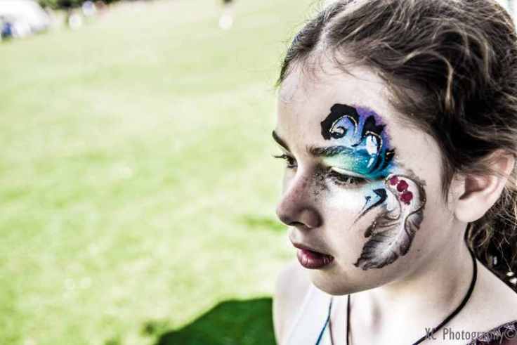 Wish Park Hove JuliaArts feather face painting